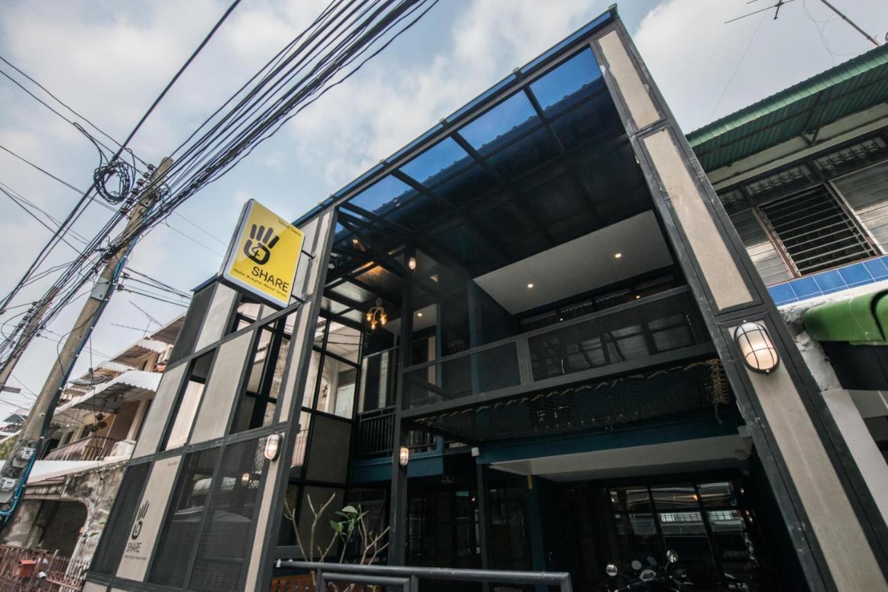4SHARE Hostel Bangkok Exterior foto