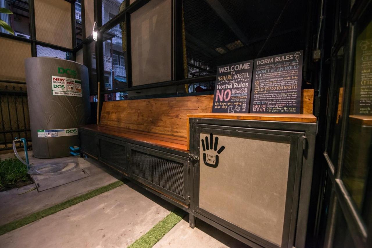 4SHARE Hostel Bangkok Exterior foto