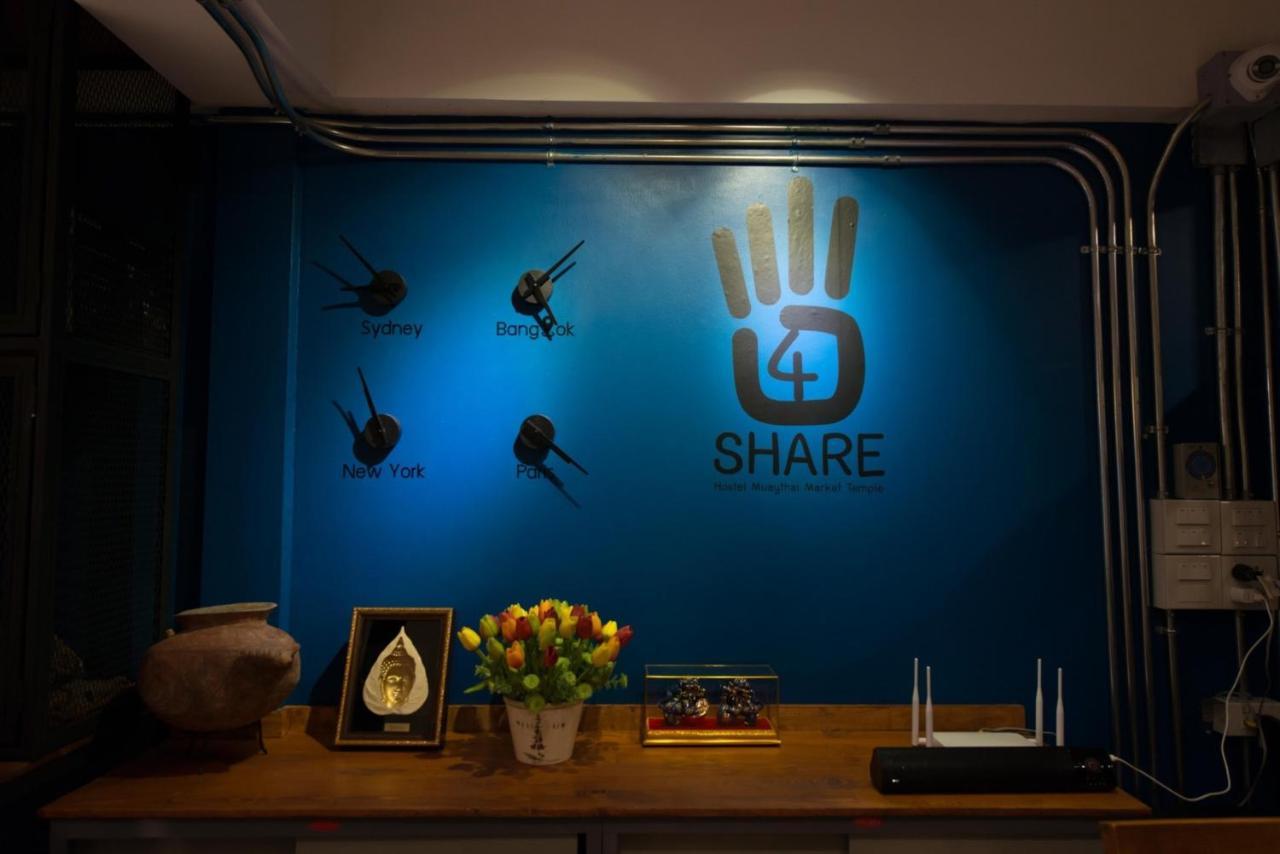 4SHARE Hostel Bangkok Exterior foto
